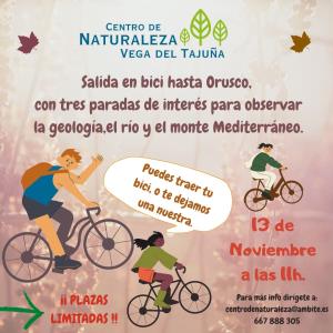 RUTA EN BICI POR LA VÍA VERDE HASTA ORUSCO