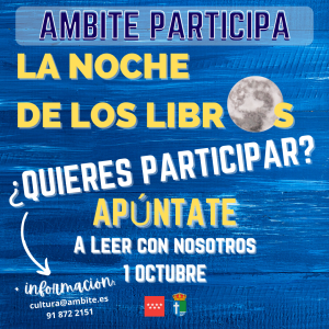 LA NOCHE DE LOS LIBROS 