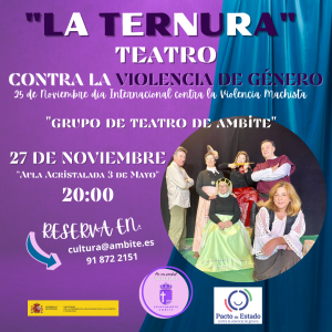 🎭 𝙏𝙀𝘼𝙏𝙍𝙊🎭 “LA TERNURA”