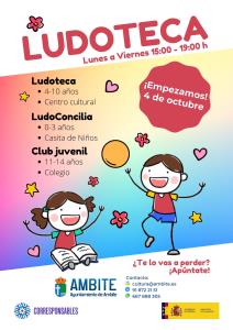 📣 LUDOTECA:  EMPEZAMOS 