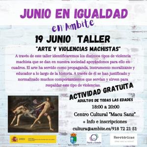 Taller de "Arte y violencia machista"