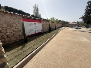 El Ayuntamiento ha finanilado los trabajos de ampliación del Cementerio Municipal