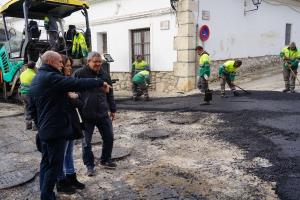 El Ayuntamiento de Ambite acomete la necesaria remodelación de la calle Mayor