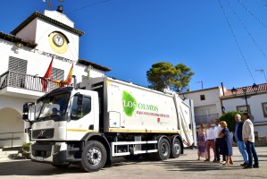 La Mancomunidad ‘Los Olmos’ incorpora un nuevo camión para reforzar la recogida de residuos 