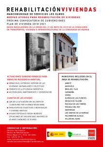 ABIERTO PLAZO DESDE EL 19 DE ABRIL, DE SOLICITUDES DE REHABILITACION DE VIVIENDAS Y EDIFICIOS