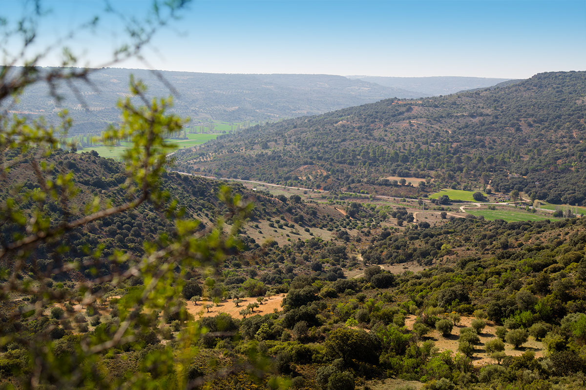 Vista desde el Mirador del Barranco de Valdezarza